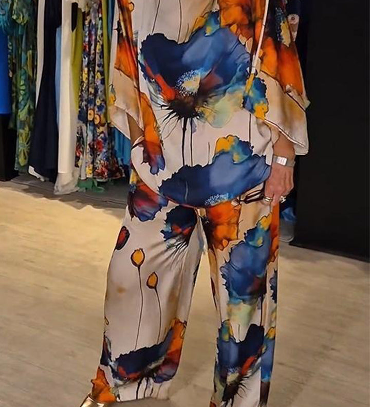 Paloma – Buntes Set mit Aquarellprint