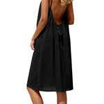 Margrit – Weisses Kleid mit offenem Rücken