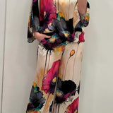 Elegant Paisley Print Set