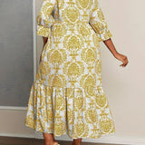 Molly - Kleid im Boho-Mosaikdesign