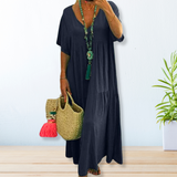Maelis | Kleid aus Leinen und Baumwolle