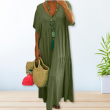 Maelis | Kleid aus Leinen und Baumwolle