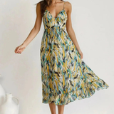 Eli | Midi-Kleid in Leuchtenden Farben