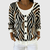 Cosy knitted cardigan with buttons