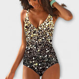 Shiny | Dreifarbiges Bikini-Set