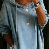 Lou | Denim-Hoodie