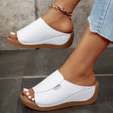 Isabelle | Komfortable Wedge-Pantolette