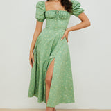 Aviana - Bloom Kleid mit Puffärmeln