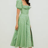 Aviana - Bloom Kleid mit Puffärmeln