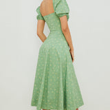 Aviana - Bloom Kleid mit Puffärmeln