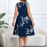 Danica - Elegantes Blumen-Kleid