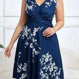 Danica - Elegantes Blumen-Kleid