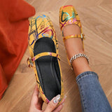 Mirjam | Farbenfrohe Mary Janes mit Riemchen