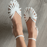 Vittoria | Elegante Sandalen mit Schmuckriemchen