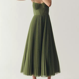 Yelena | Elegantes Kleid aus gerafftem Tüll