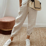 Elegant and Comfortable Fabric Trousers