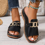 Mariya | Bequeme Sandalen mit erhöhter Sohle