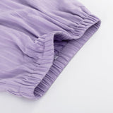 Viola - Set aus Bluse mit Knöpfen und luftigen Shorts