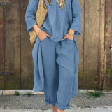 Vaelora – Elegantes drapiertes Set