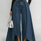 Valérie | Extraweite Jeans mit hohem Bund