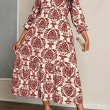 Molly - Kleid im Boho-Mosaikdesign