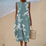 Ärmelloses Sommerkleid mit hohem Tragekomfort