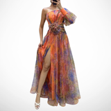 Madeleine | Elegantes Blumen-Kleid