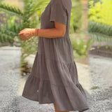 Bexley - Elegantes Sommerkleid mit V-Ausschnitt
