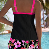 Élise | Eleganter Tankini im Zweiteiler-Look