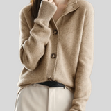 Claire | Cashmere Cardigan im Retro-Stil