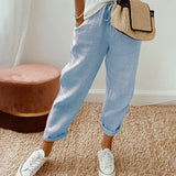 Elegant and Comfortable Fabric Trousers