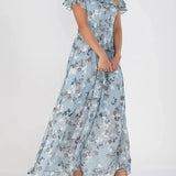 Élina | Langes Blumenkleid