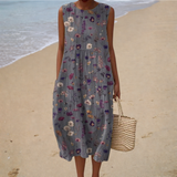 Elegant Sleeveless Summer Dress