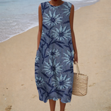 Ärmelloses Sommerkleid mit hohem Tragekomfort