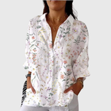 Farbenfrohe Leichte Printbluse