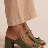 Mila | Farbige Sandalen mit Blockabsatz