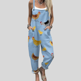 Light and colourful dungarees