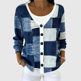 Cardigan aus weichem und bequemem Material mit Knöpfen