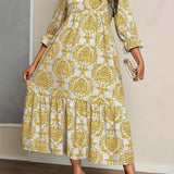 Molly - Kleid im Boho-Mosaikdesign
