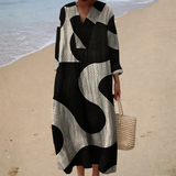 Elegant Summer Dress with Print