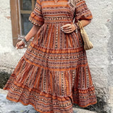 Joraine - Fliessendes Ethno-Kleid