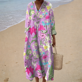 Elegantes Sommerkleid mit Print