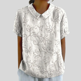 Elegantes Floral Comfort-Top für Damen