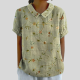 Elegantes Blumen-Komfort-Top