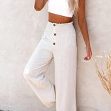 Riana - Hochgeschnittene Relaxed-Hose