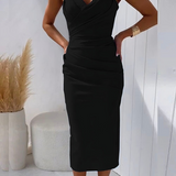 Aurora | Fliessendes Drapiertes Kleid