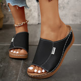 Isabelle | Komfortable Wedge-Pantolette