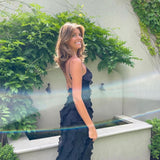Eila | Maxikleid mit Volants
