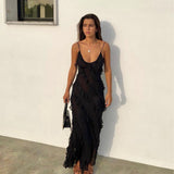 Eila | Maxikleid mit Volants