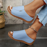 Isabelle | Komfortable Wedge-Pantolette